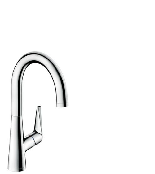 Hansgrohe-HG-Spueltischmischer-220-Talis-M51-1jet-chrom-72814000 gallery number 1